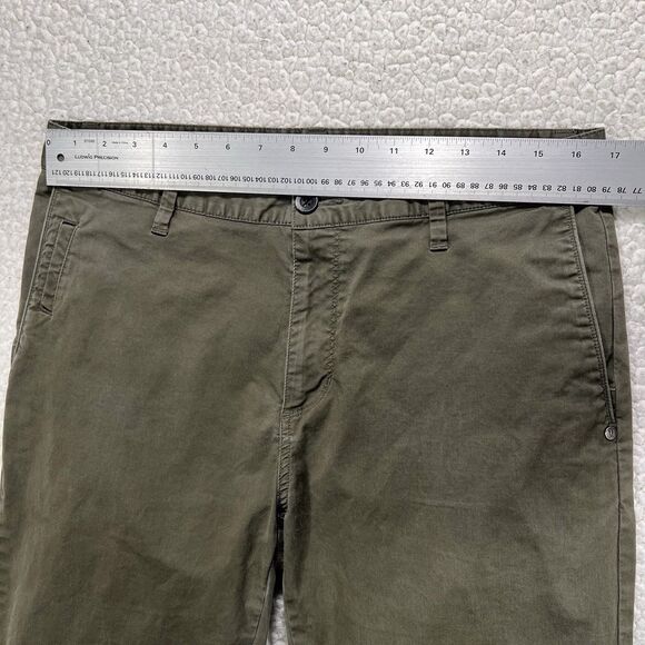Vuori Cruise Chino Pants Men’s 33x30 Olive Stretch Performance Smart Casual - Picture 10 of 13